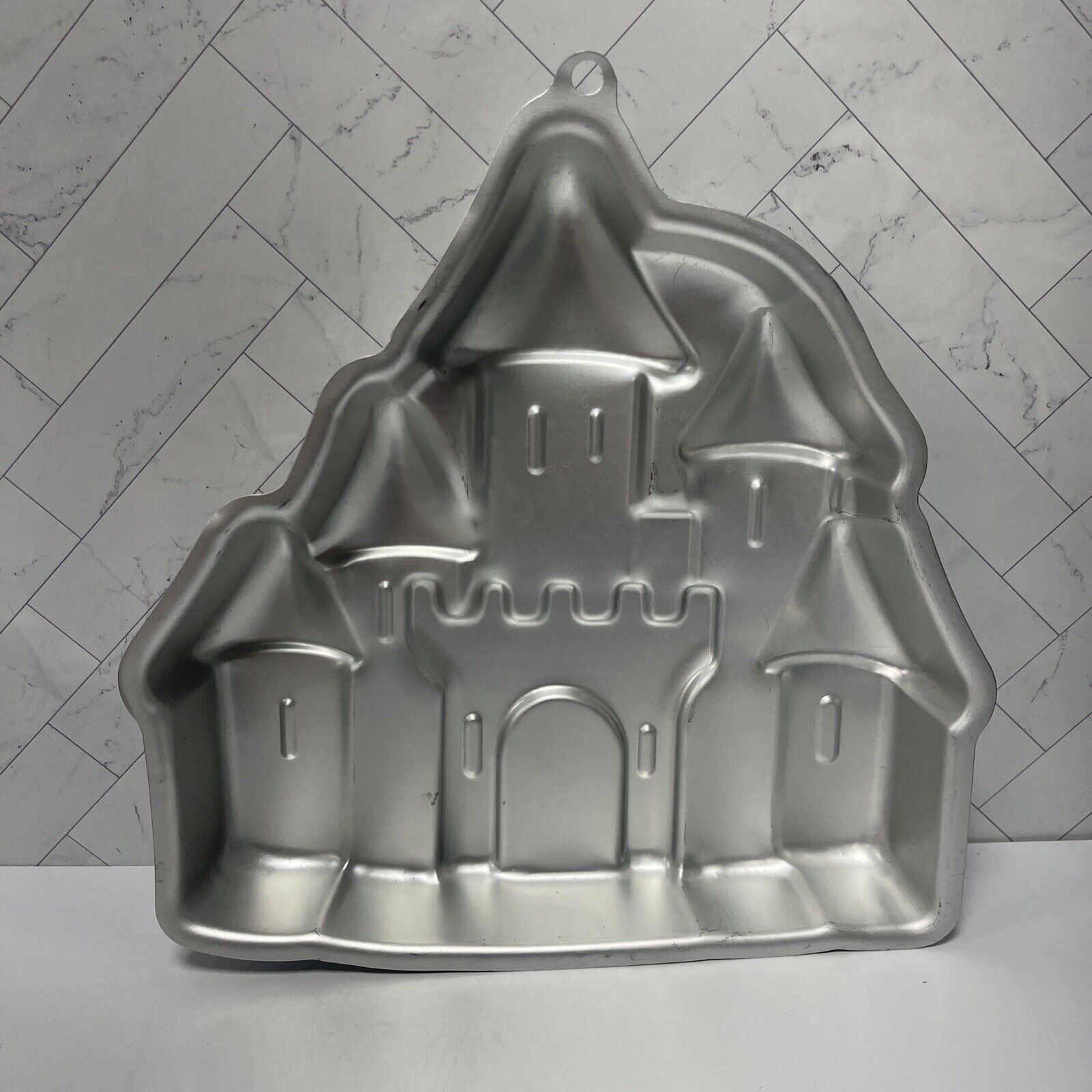 Princess Castle Magical Wilton Silver Cake Tin 1998