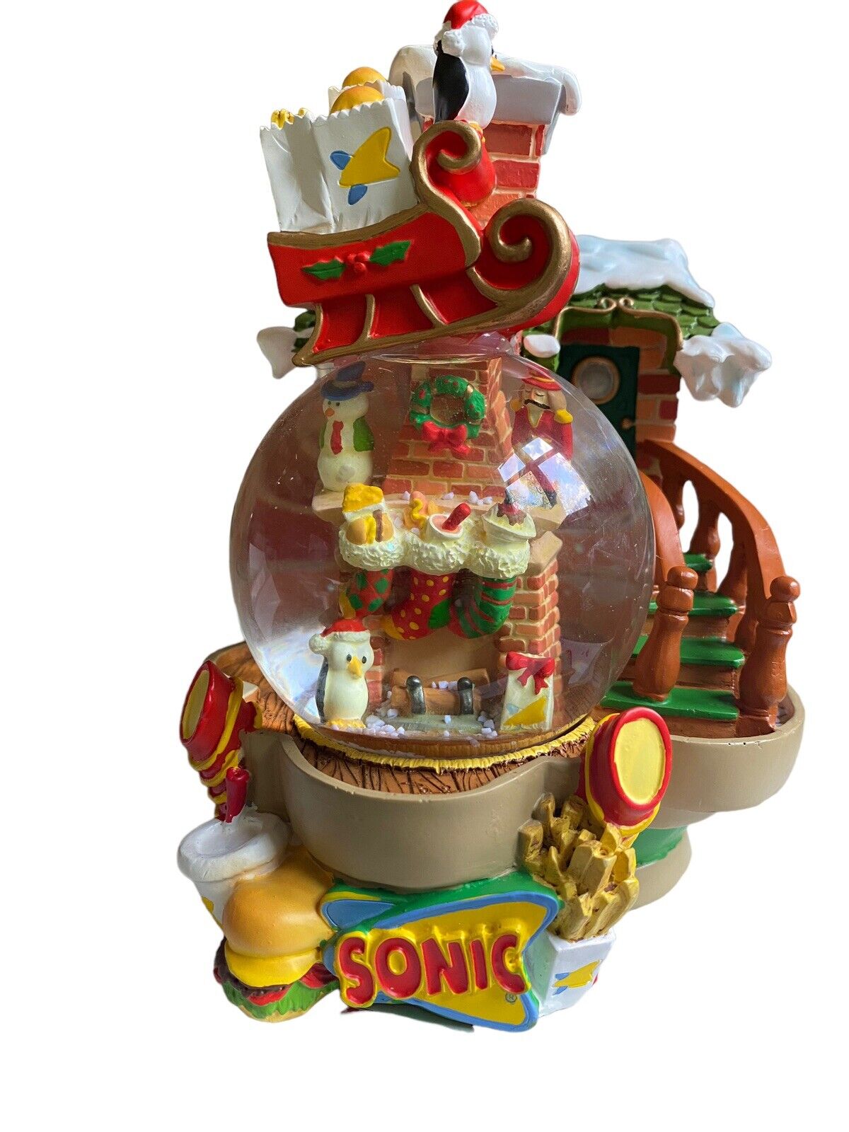 Sonic America's Drive-In 2002 Hand Numbered Third Edition Snow Globe