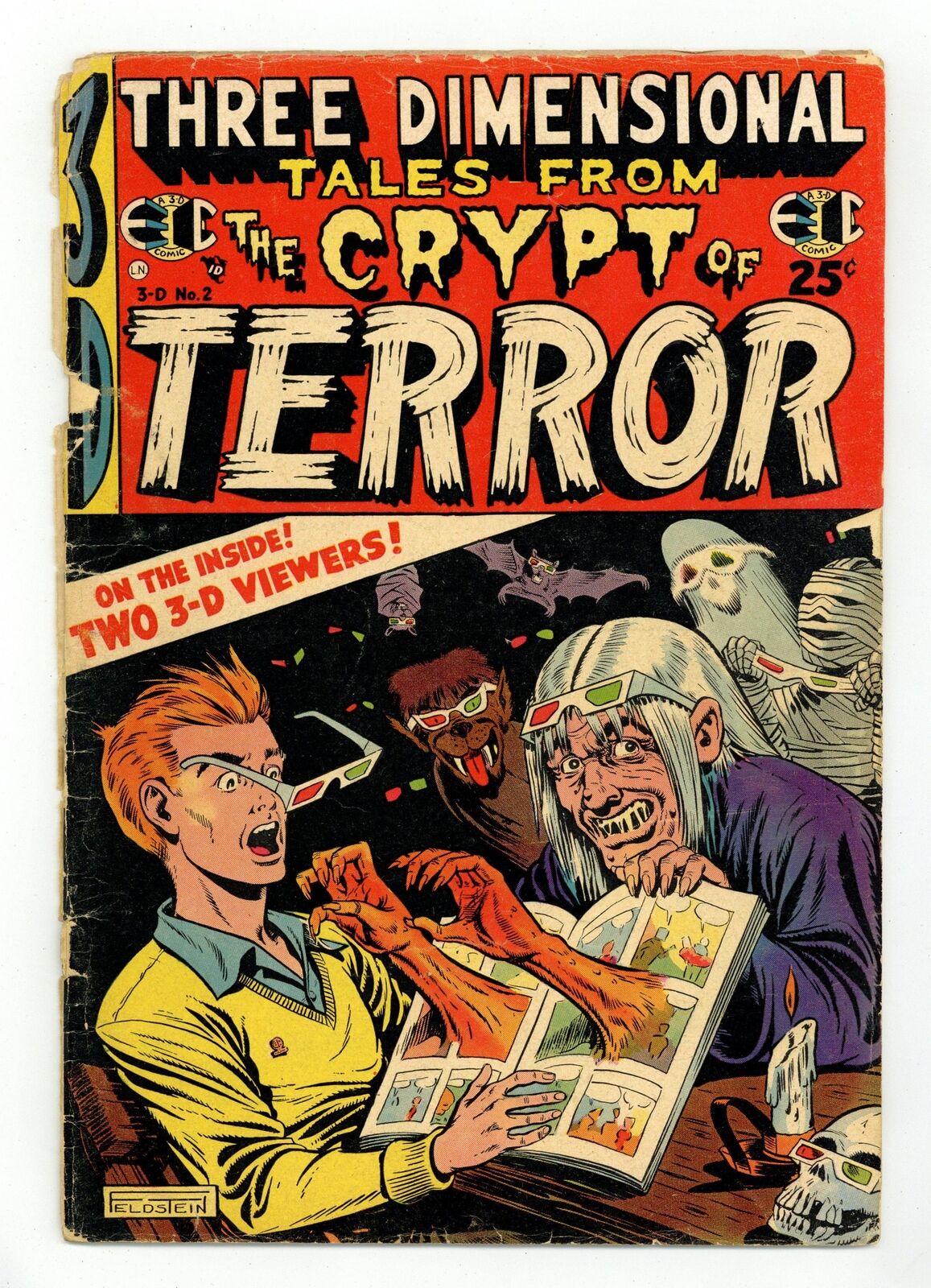 Three Dimensional Tales from the Crypt #2 FR 1.0 1954