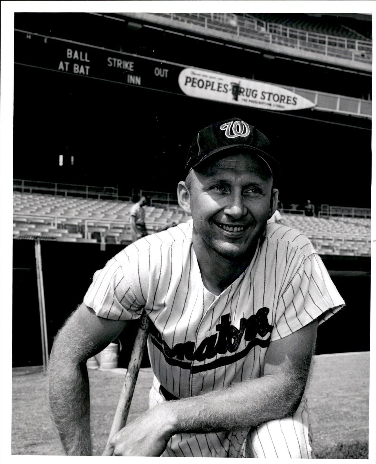 LG934 1964 Orig Photo JOE CUNNINGHAM Washington Senators 1st Base Right Fielder