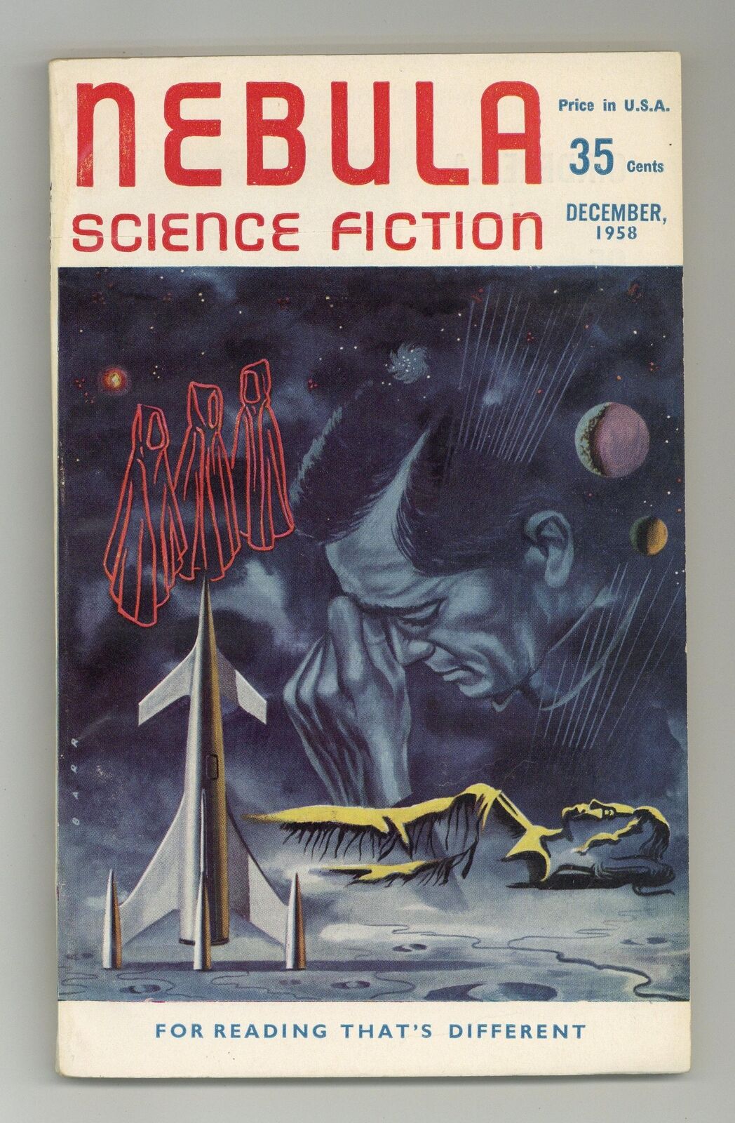 Nebula Science Fiction UK Edition #33 VG 4.0 1958 Low Grade