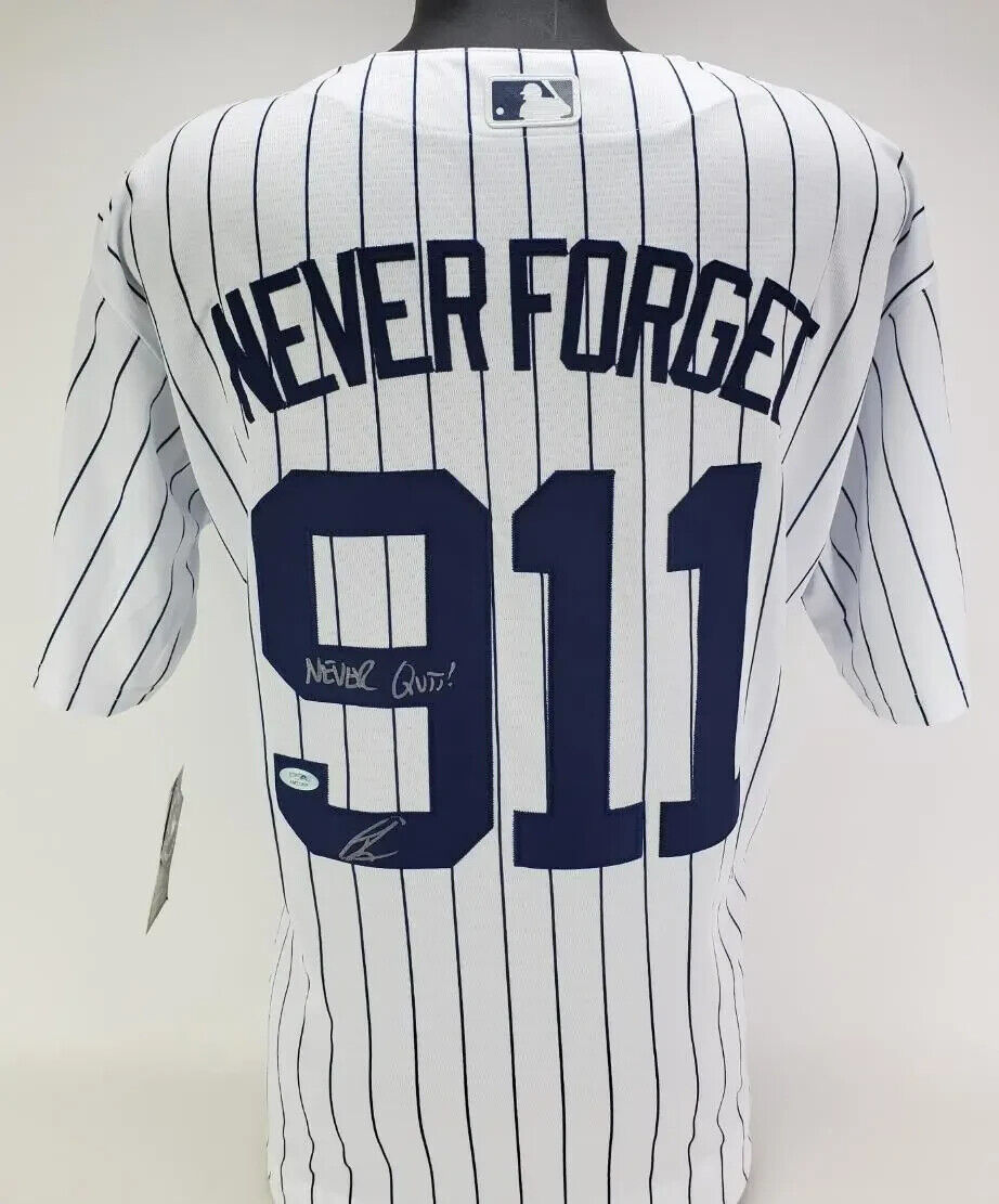 Robert O’Neill Signed New York Yankees 911 Never Forget Jersey \