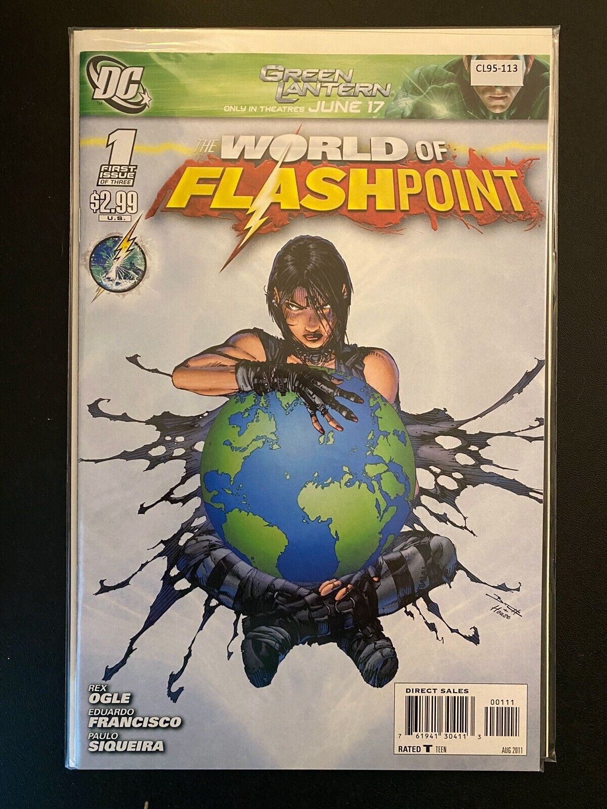World of Flashpoint 1 Higher Grade DC Comic Book CL95-113