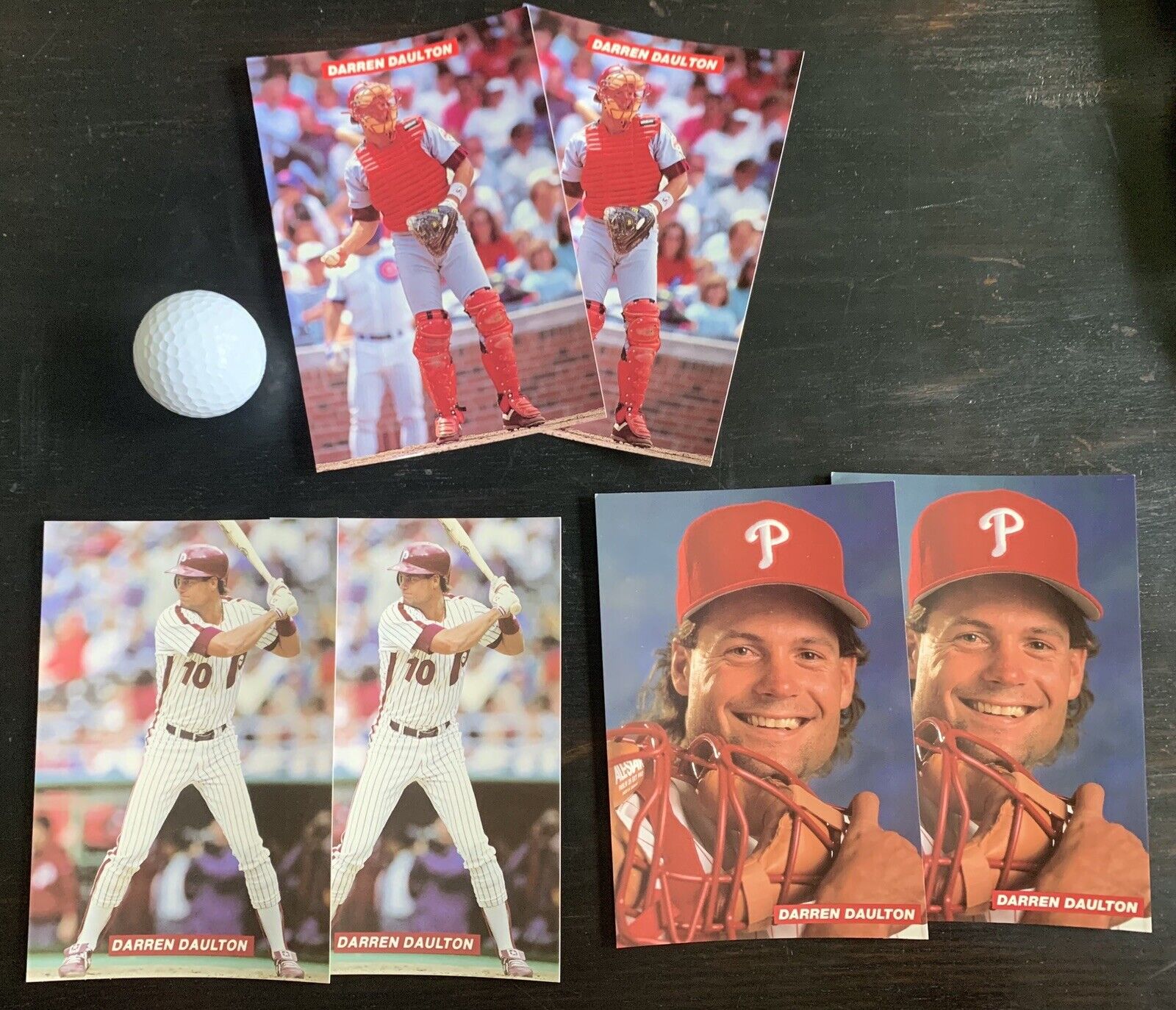 Darren Daulton Baseball Photos. Philadelphia Phillies. 6 Total