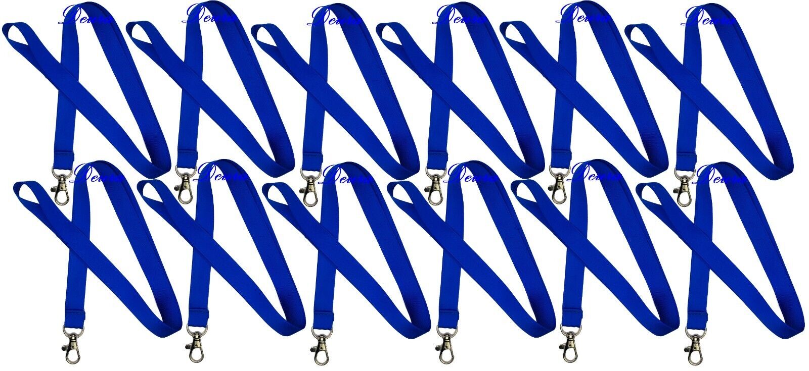 12 PCS Masonic Blue Mason Lodge Jewels Neck Strap for Adult Size 40\