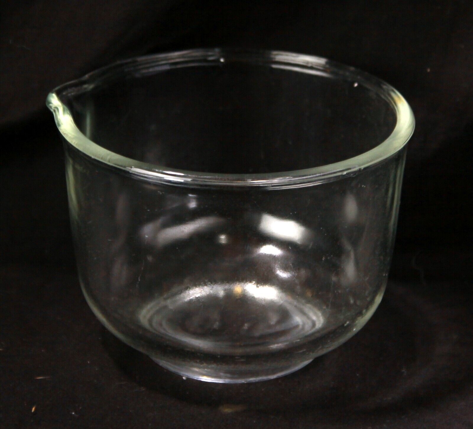 Vintage Sunbeam Fire King Mixmaster Replacement Glass Mixing Bowl 6.5\