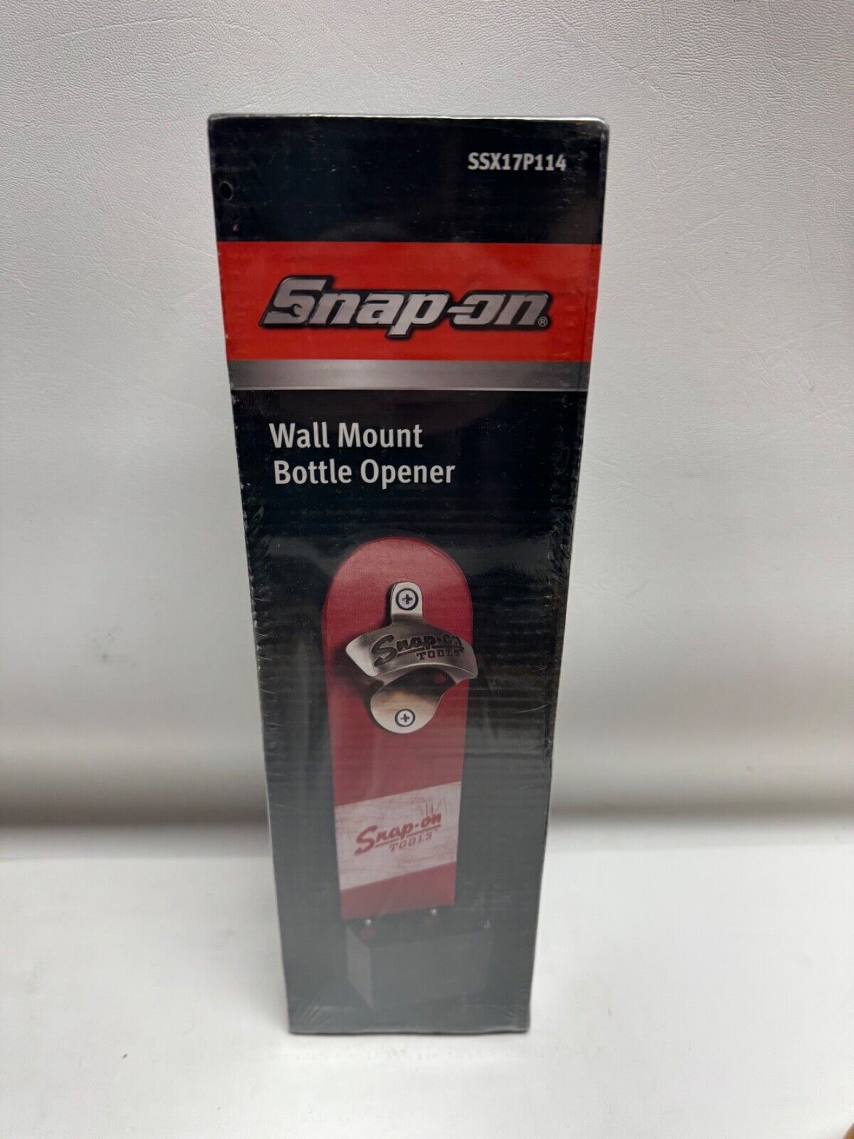 Snap-On Tools - Wall Mount Bottle Opener - SSX17P114 - SEALED - New in Box