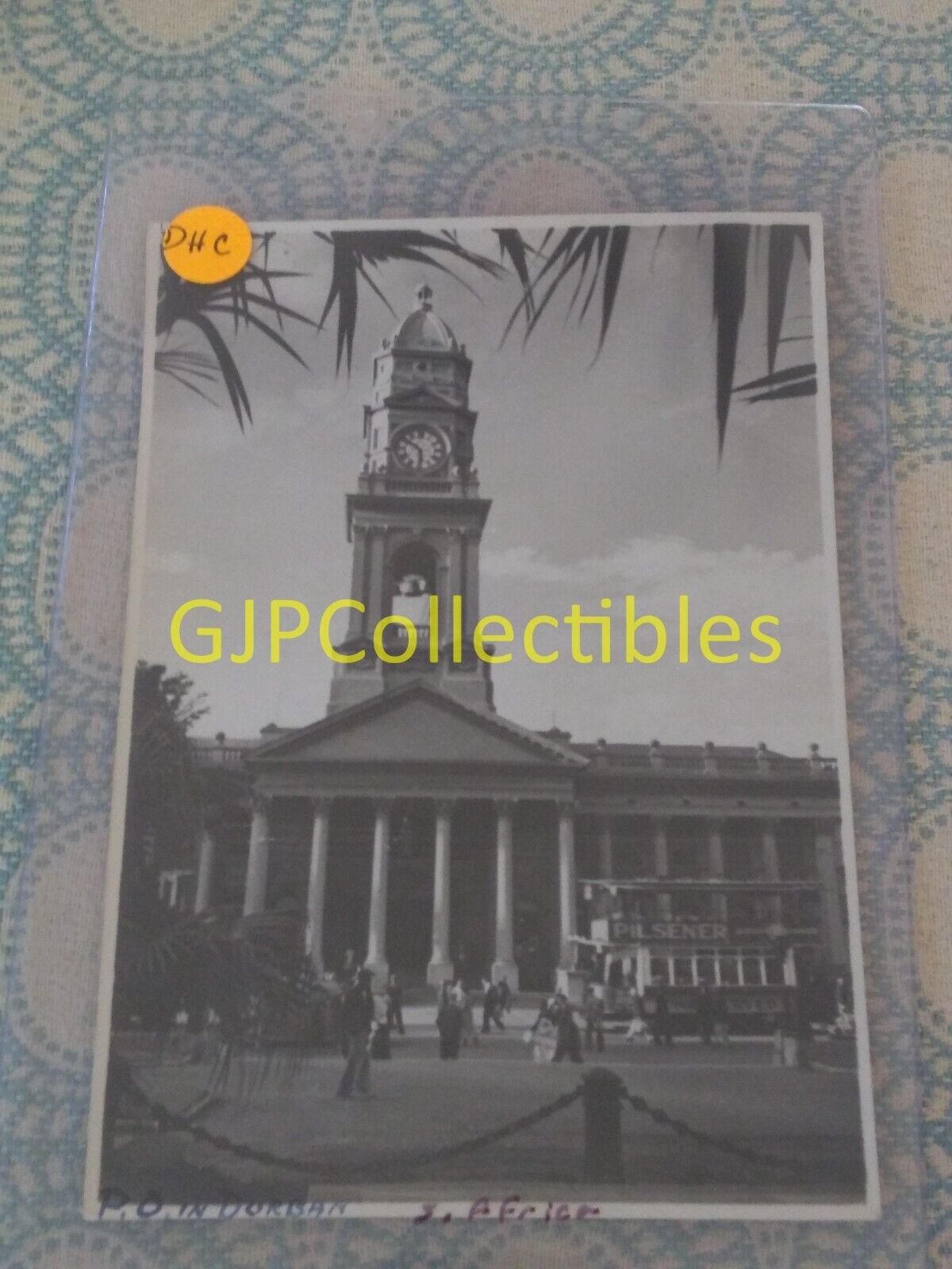DHC VINTAGE PHOTOGRAPH Spencer Lionel Adams POST OFFICE IN DURBAN SOUTH AFRICA