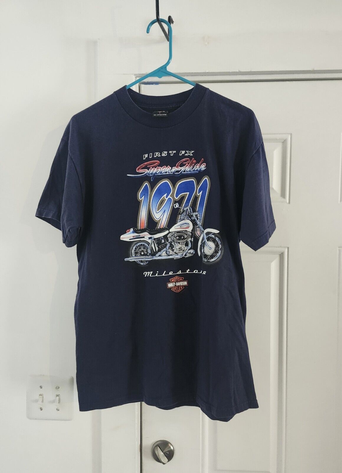 2001 Harley Davidson Holoubek Los Angeles Tee Shirt - Size Large T-Shirt