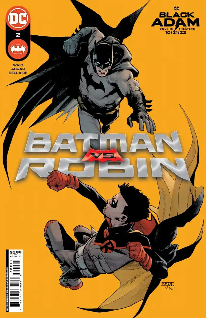 Batman vs Robin #2 Mahmud Asrar Nathan Fairbairn Variant Cover (A) DC Comics