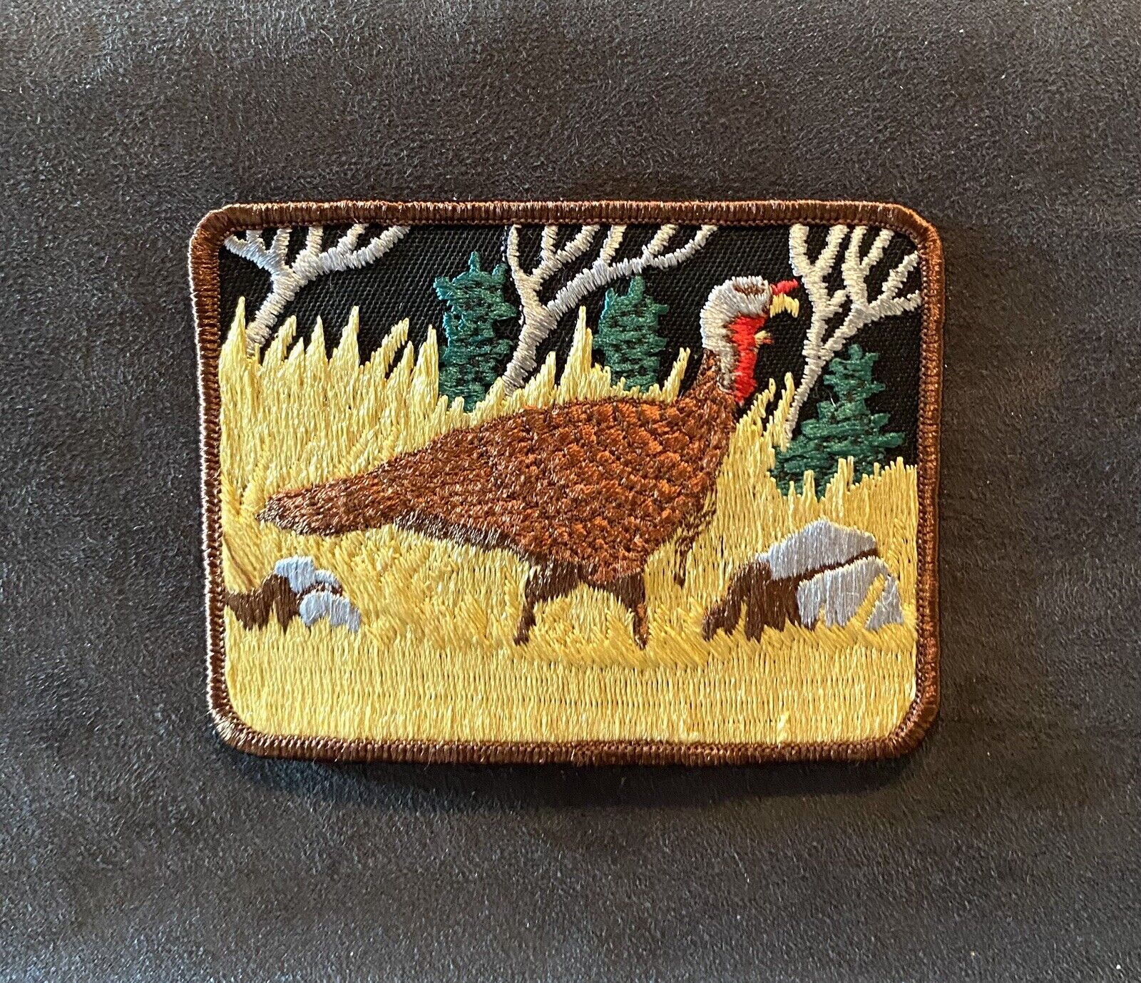 Turkey Patch Vintage Size 4’’ x 3”  For The Outdoors And Hunting Enthusiast