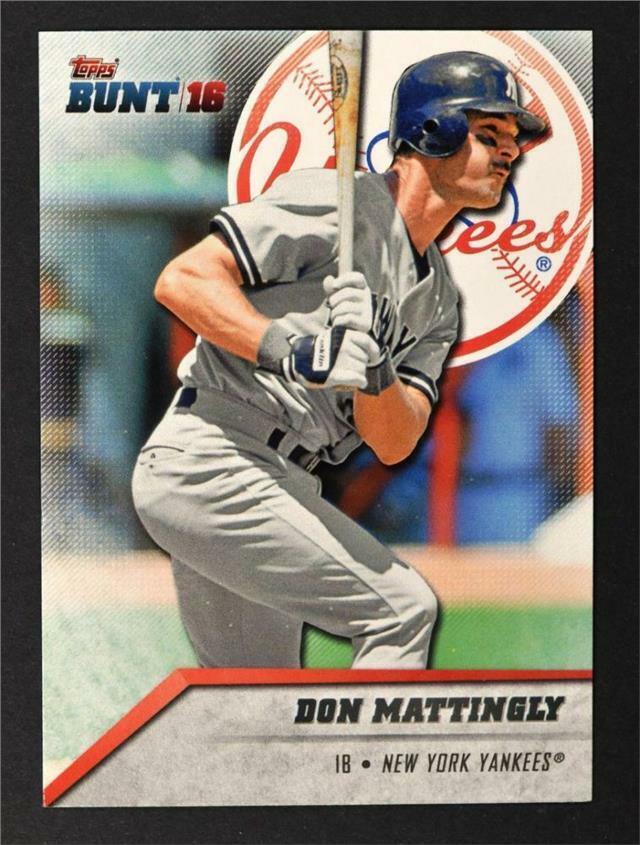 2016 Topps Bunt #41 Don Mattingly - NM-MT