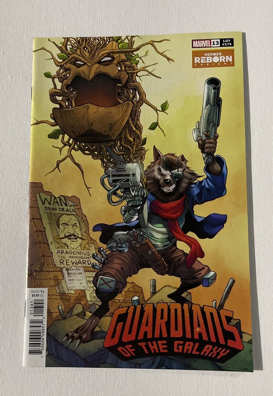GUARDIANS OF THE GALAXY 13 NM/NM+ HEROES REBORN VARIANT COVER MARVEL COMICS 2021