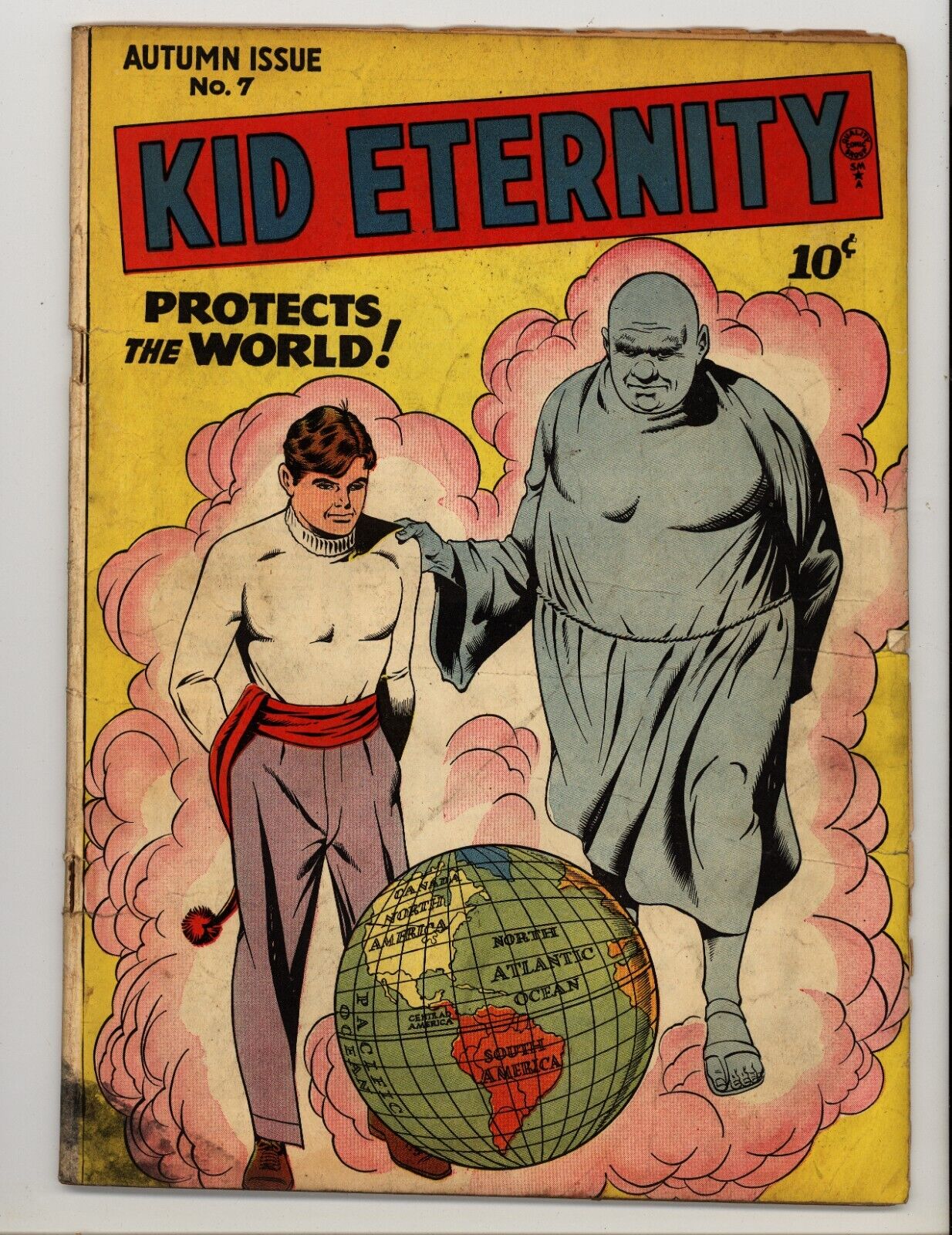 Kid Eternity 7 Lower Grade Quality Comics Complete 1947