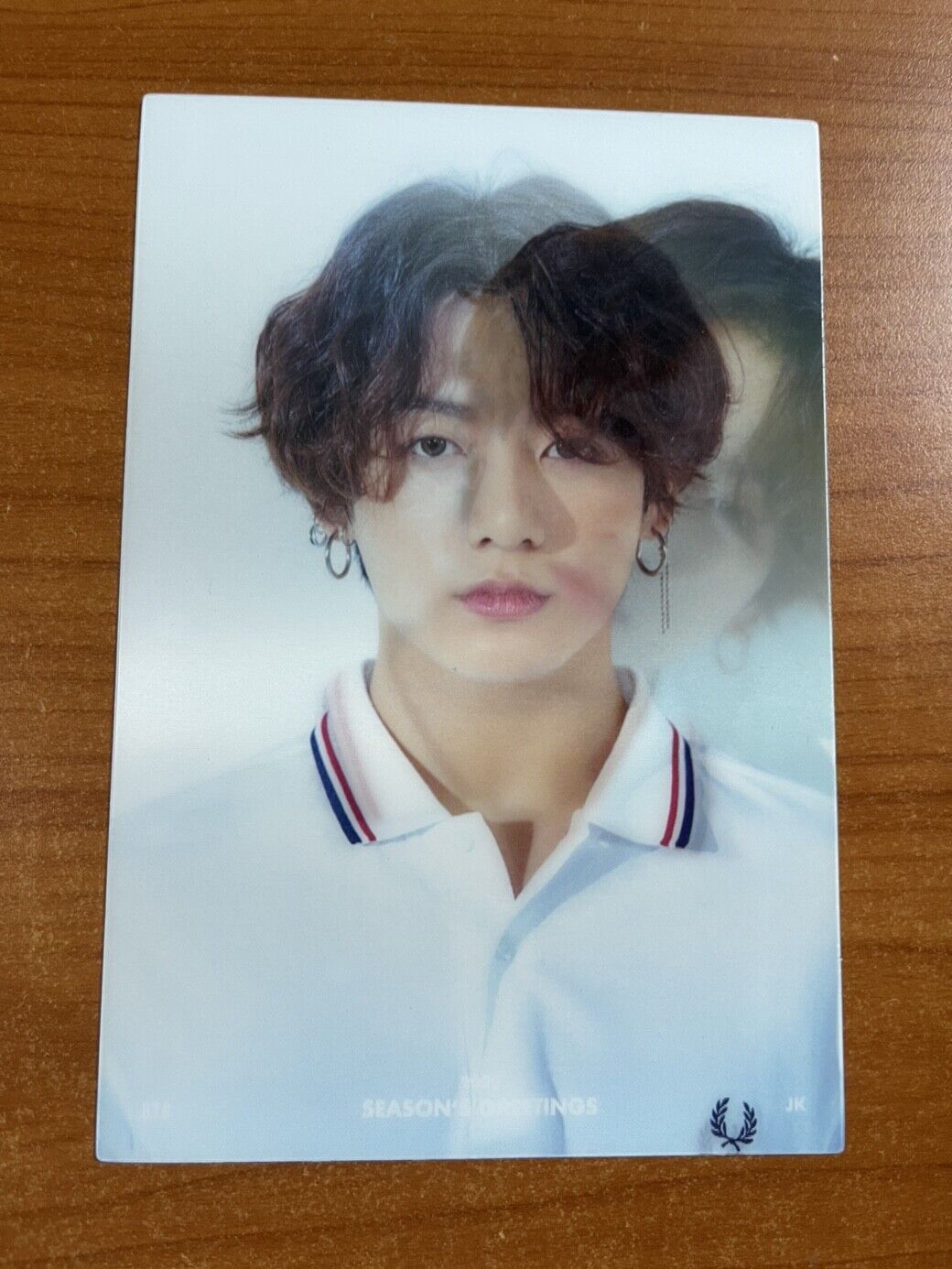 JungKook Official Lenticular Photocard BTS 2020 Season\'s Greetings Kpop