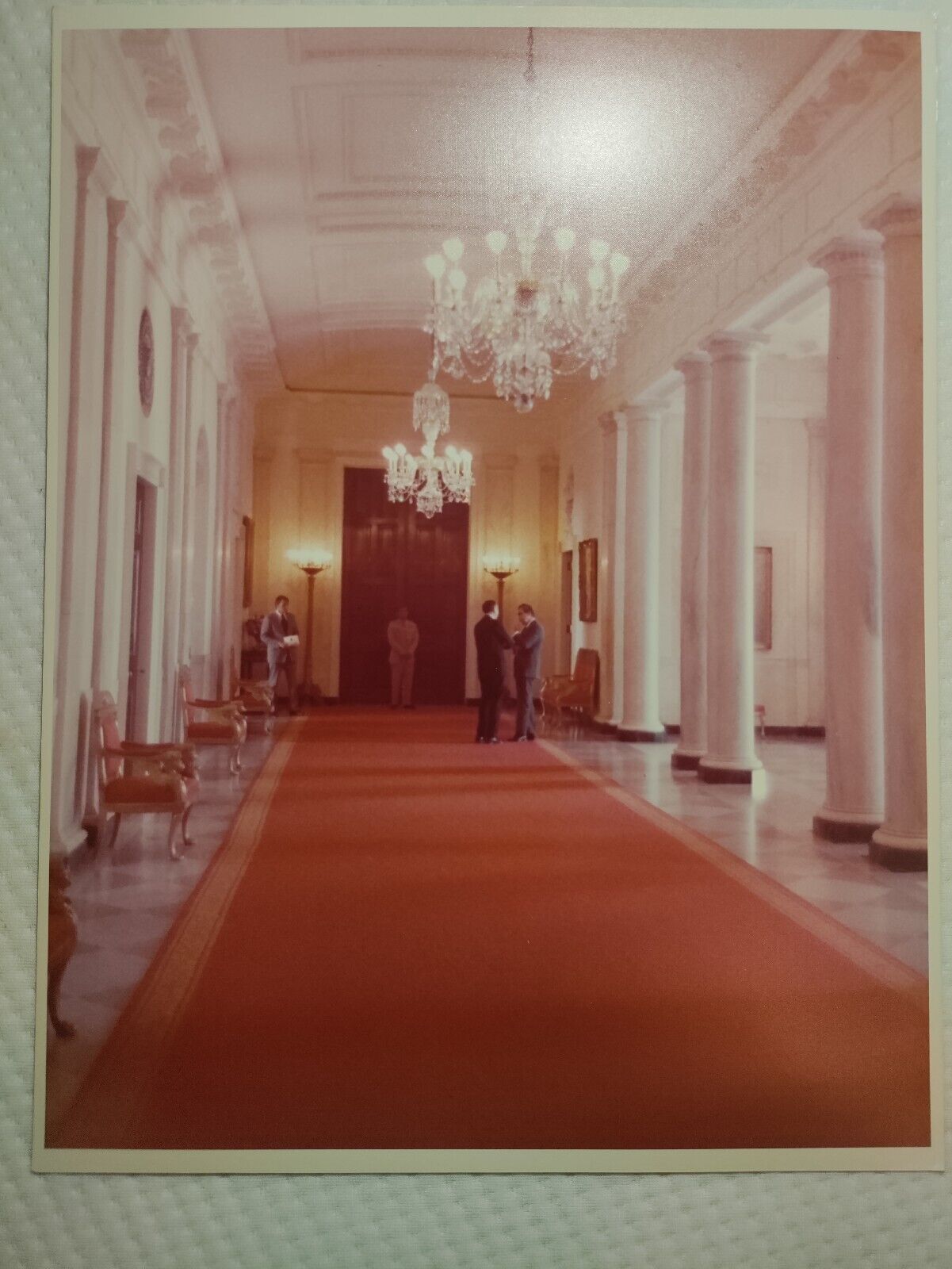 Original official photograph of the White House from the 1960s to 70sSize 11x14