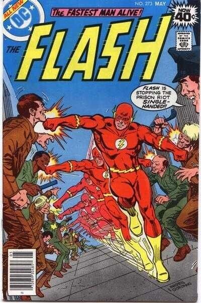The Flash (1959) #273 VF. Stock Image