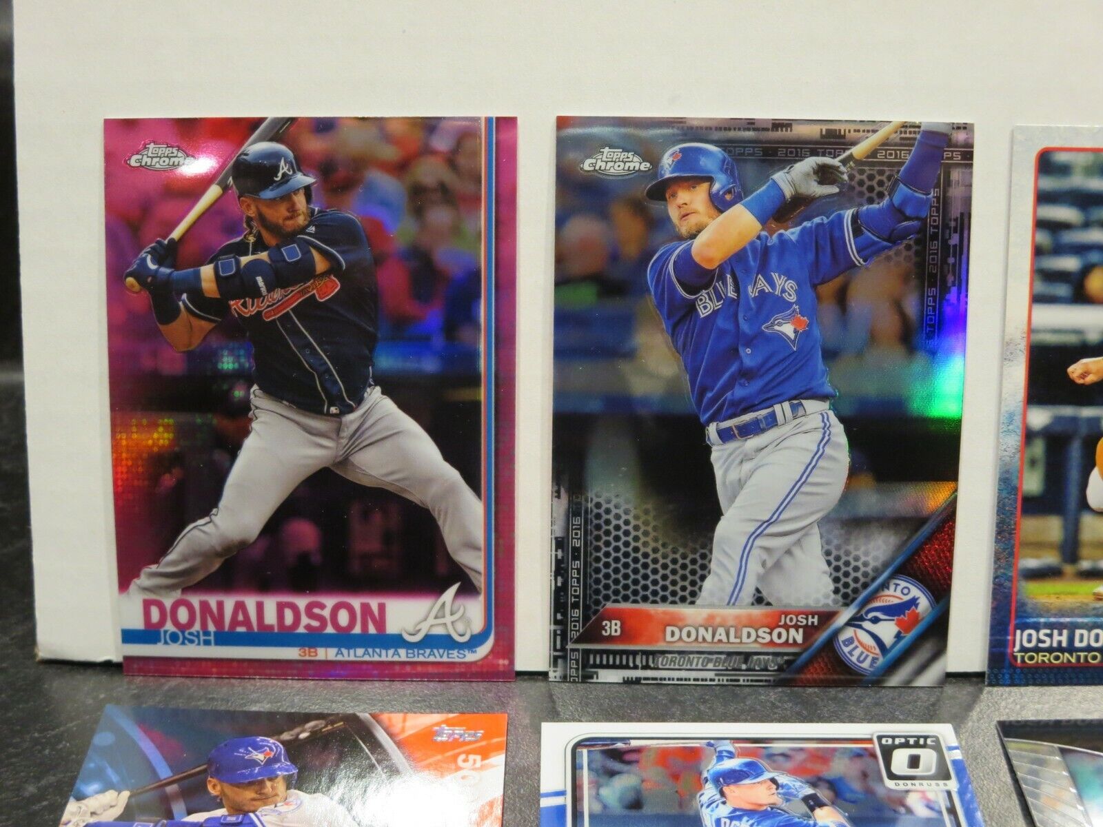 Josh Donaldson  ((15 Card Lot #3))  Minnesota Twins, A\'s, Blue Jays, Indians, 