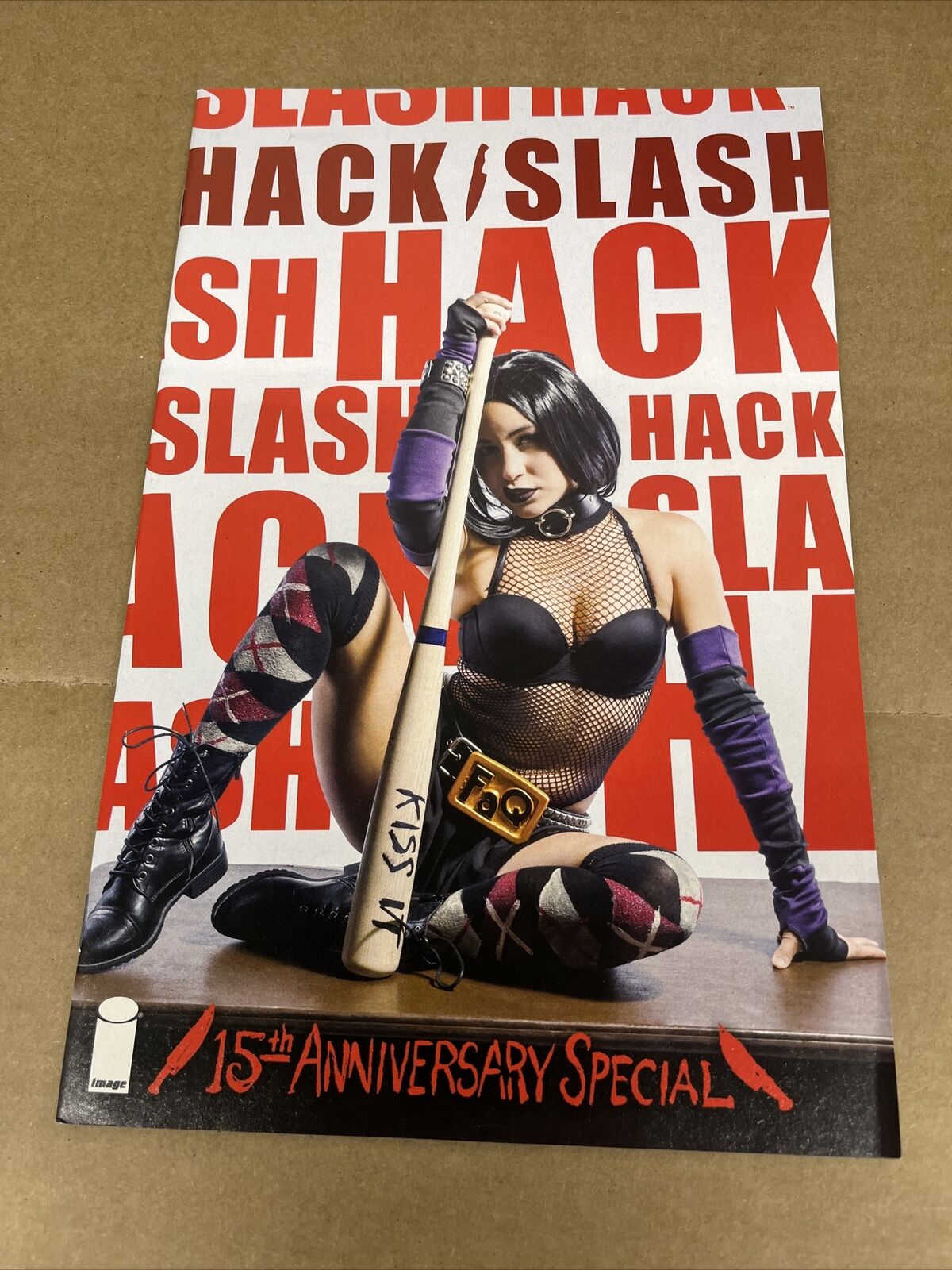Hack Slash 15th Anniversary Cosplay Galaxycon Variant Cover Image NM