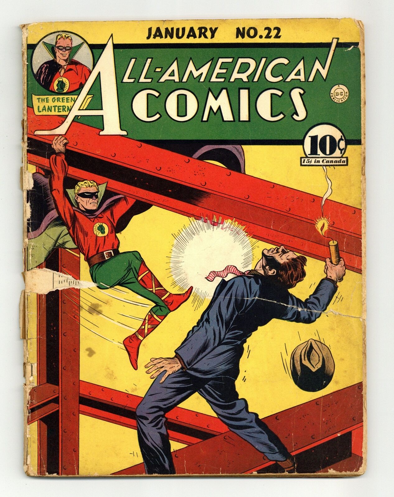 All American Comics #22 FR/GD 1.5 1941
