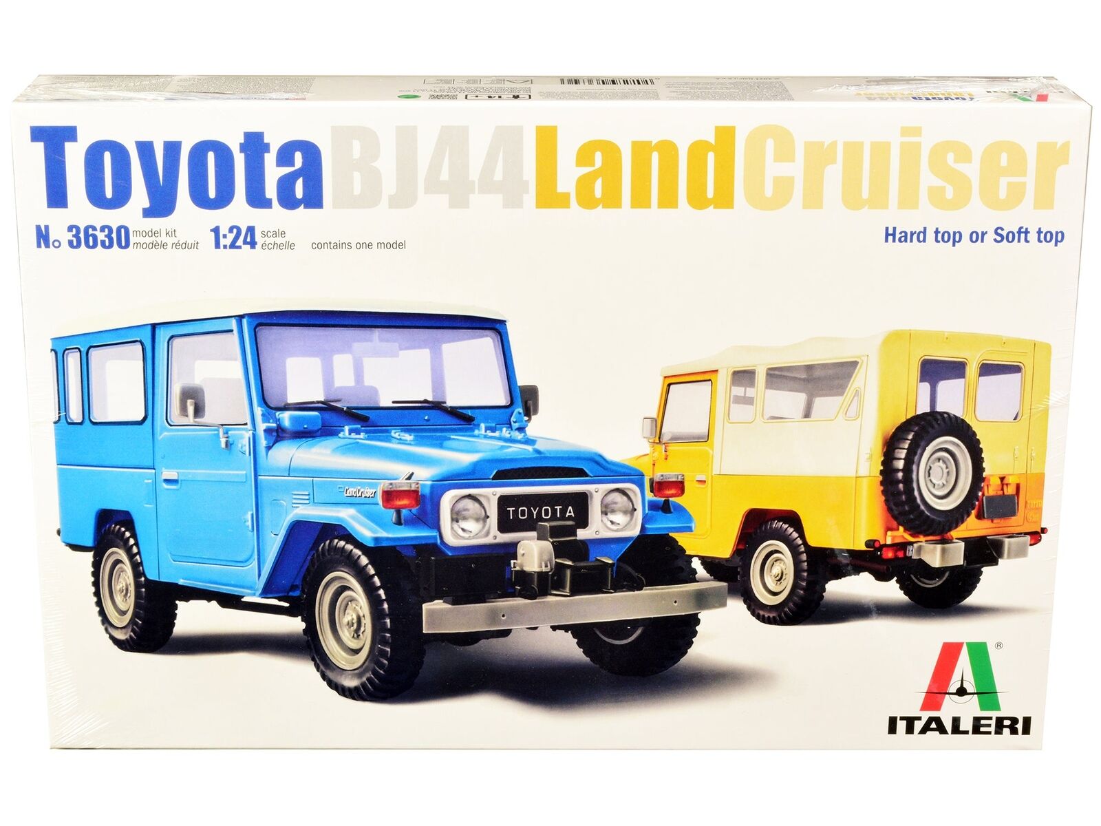 Skill 3 Model Kit Toyota BJ44 Land Cruiser 1/24 Scale Model