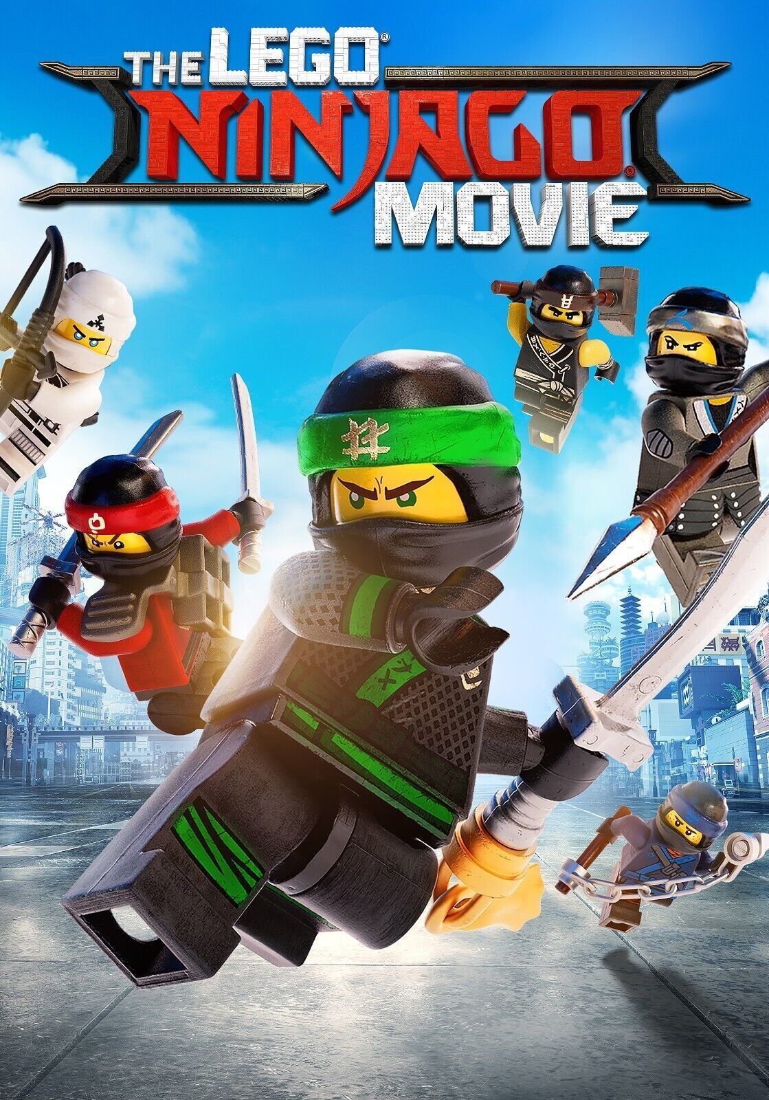 NEW  The LEGO NINJAGO Movie Poster-No Frame