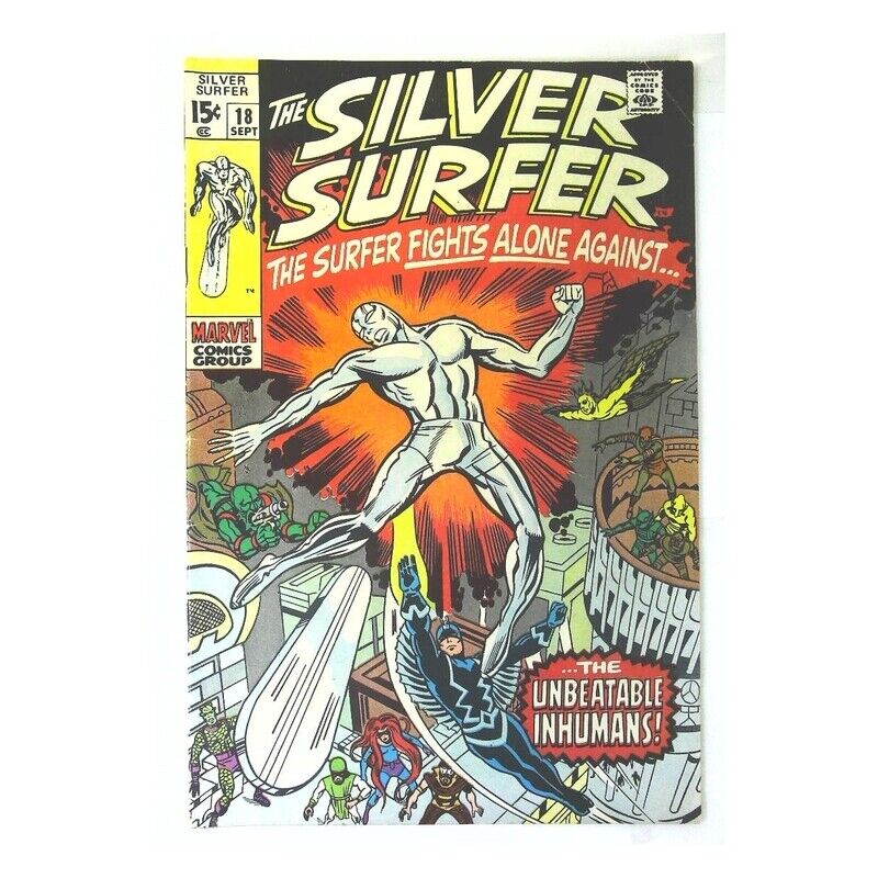 Silver Surfer (1968 series) #18 in Fine condition. Marvel comics [b/