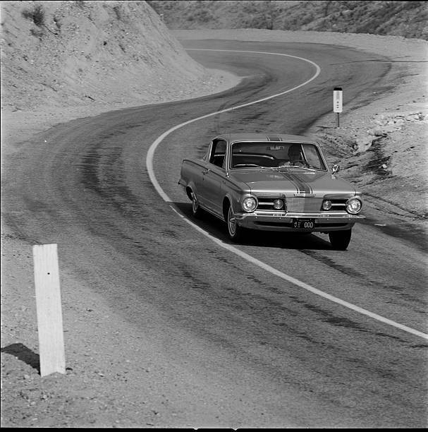 Motor Racing 1965 Plymouth Barracuda road test 2 6x4 OLD PHOTO