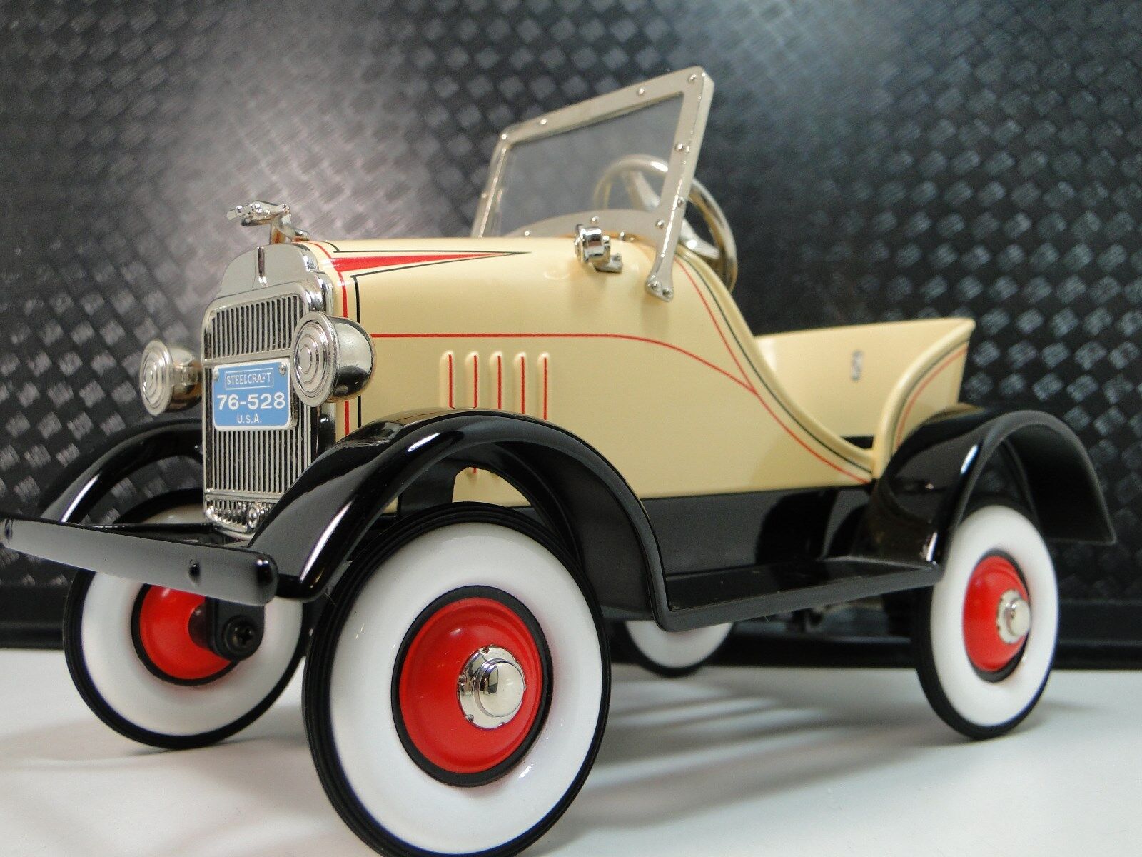 Pedal Car 1920s Ford A Hot T Rod Rare Vintage Classic Sport Midget Show Model