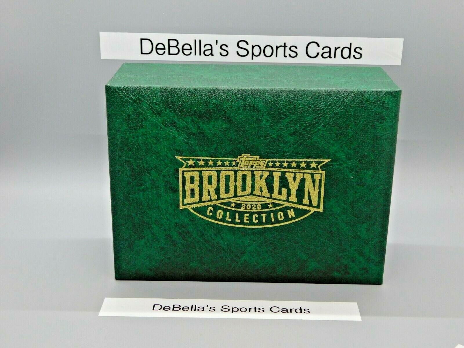 2020 Topps Brooklyn Collection Opened / Empty Boxes - Montgomery 582 Club