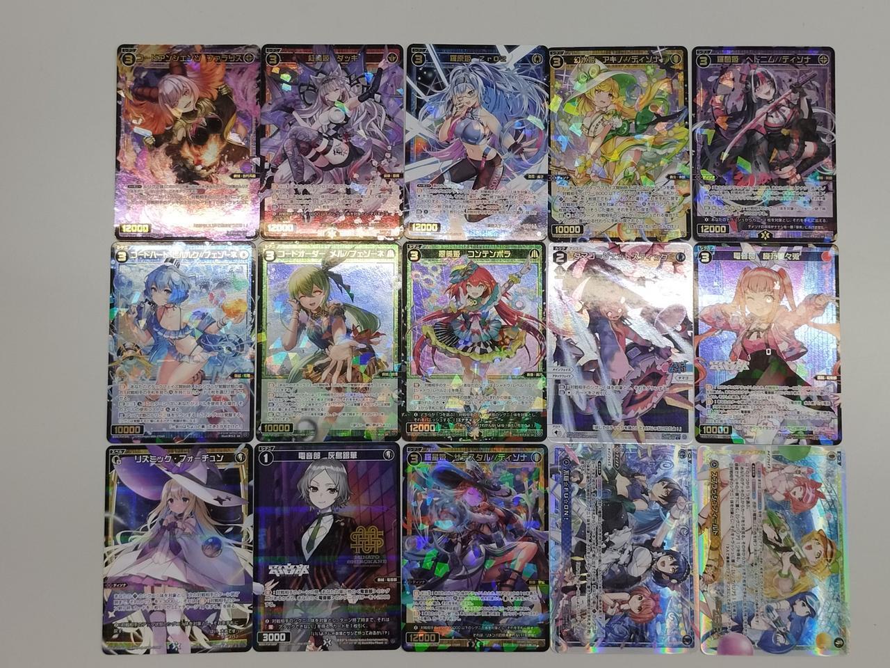 Summary Of Wixoss Set Selling Products Sr Lr Etc.