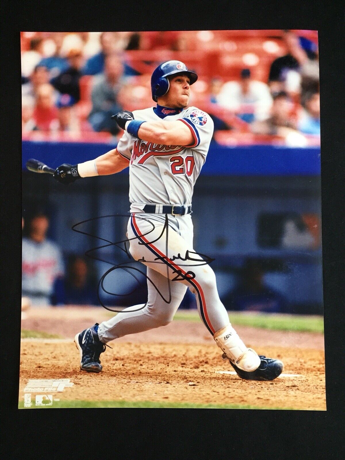 Brad Fullmer Montreal Expos Autographed Photo