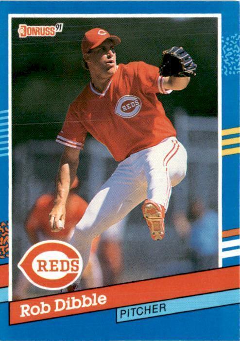 1991 Donruss #321a Rob Dibble Cincinnati Reds