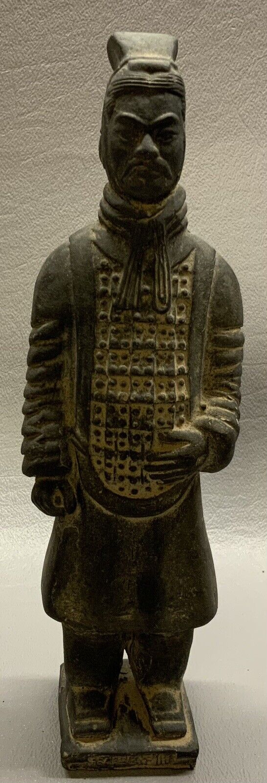 Vintage Terracotta Warrior Standing Figurine Qin Dynasty