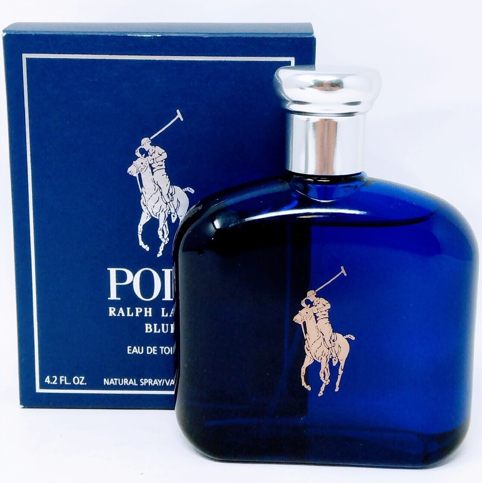 Polo Blue by Ralph Lauren EDT Spray 4.2 oz for men Sealed in Box NEW