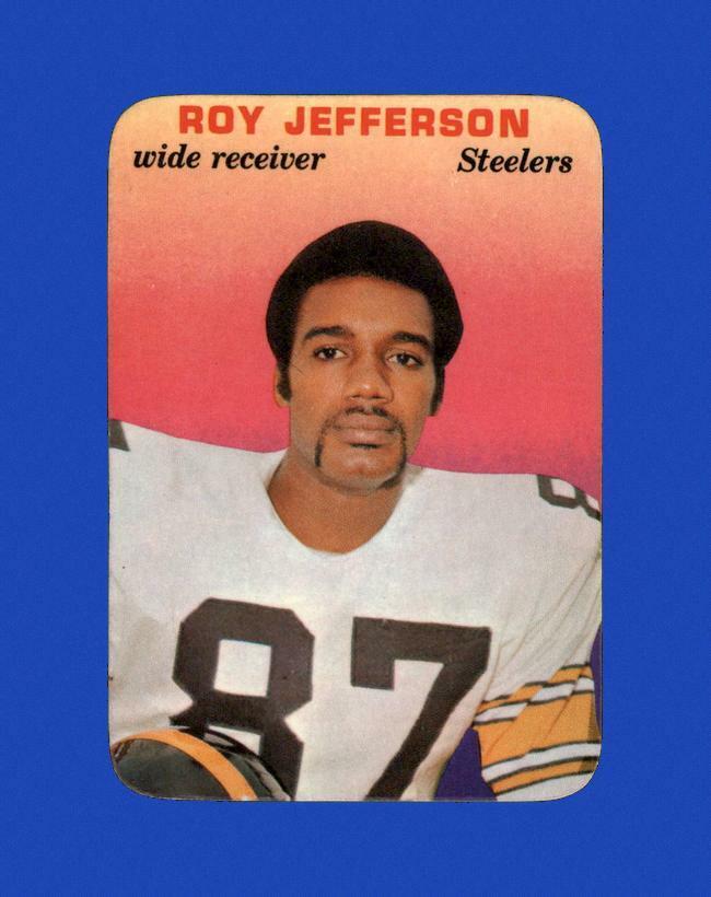 1970 Topps Glossy Inserts Set Break # 17 Roy Jefferson EX-EXMINT *GMCARDS*