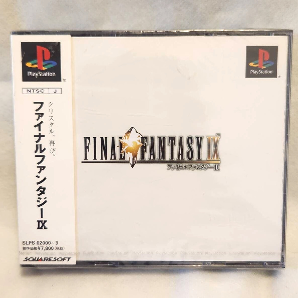 Final Fantasy IX FF 9 SEALED FOR Sony PS1 Playstation Game Soft New Old Stock