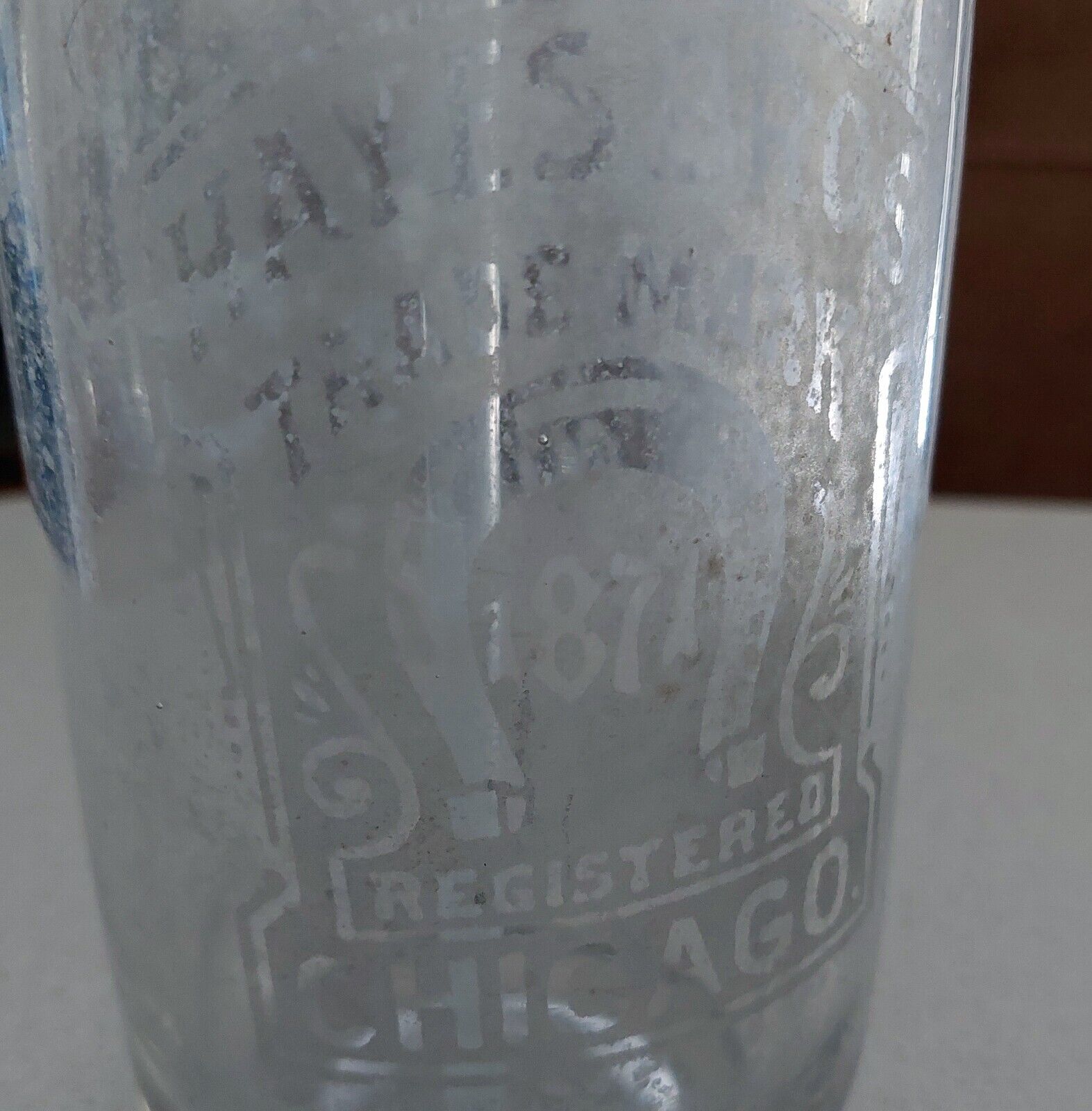Rare Antique 1871 SELTZER Bottle HAYES BROS Nelsonville Ohio STAR MINERAL WATER
