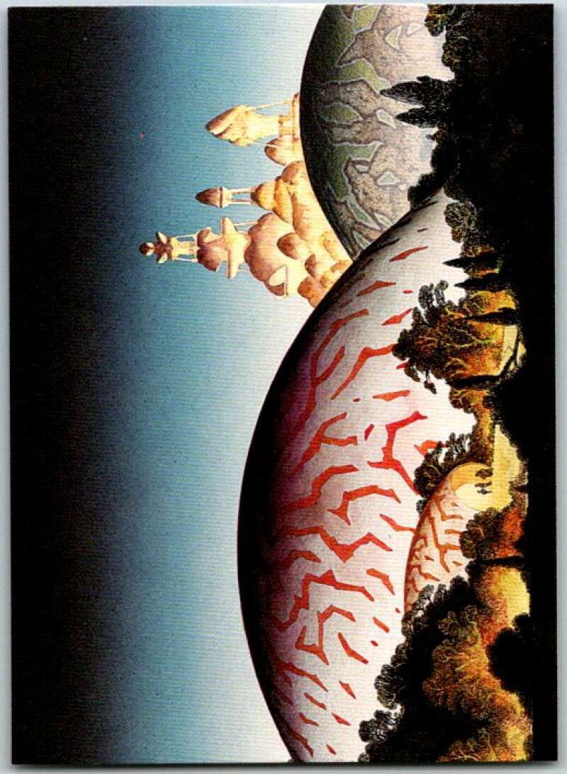 1993 Roger Dean Comic # 61. Dome at Night V48340