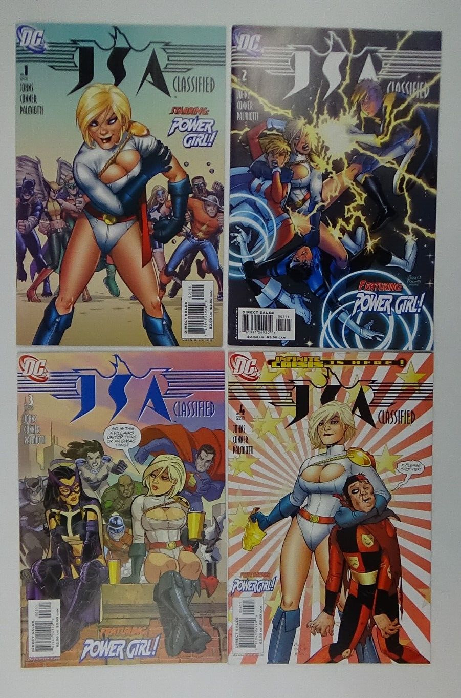 JSA Classified #1-4 Lot Origin of Power Girl DC Comics #05-26
