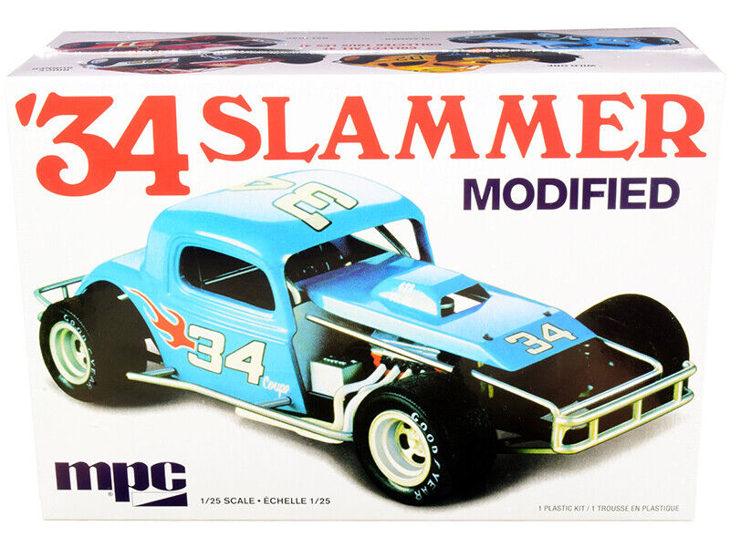 Skill 2 Model Kit 1934 \\Slammer\\ Modified 1/25 Scale Model by MPC