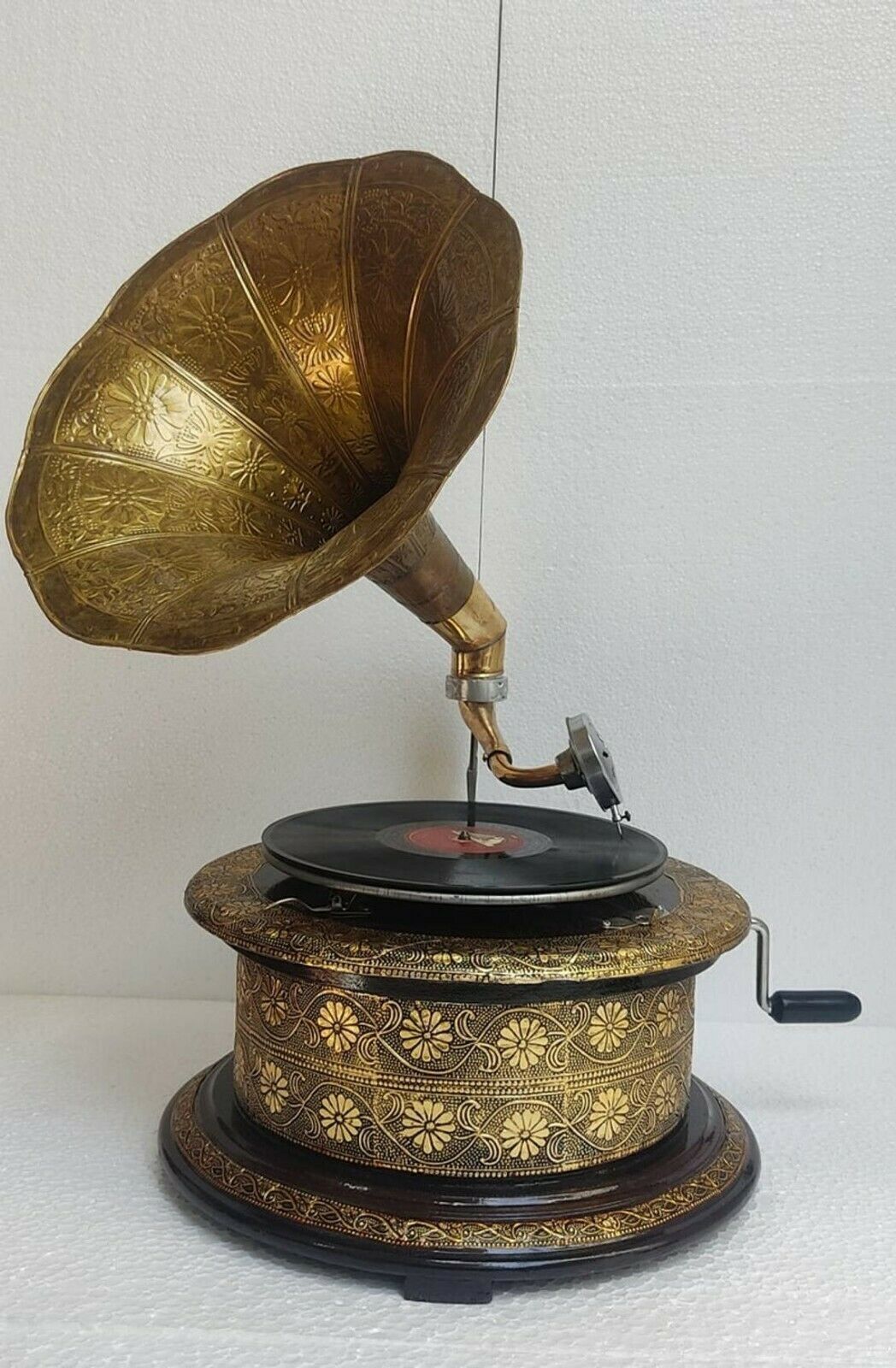 Old Model antiqueWorking Gramophone Vintage Gramophone Player Phonograph