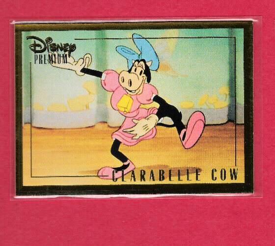 1995 Disney Premium Trading Card Clarabelle Cow Base Set #45 Skybox