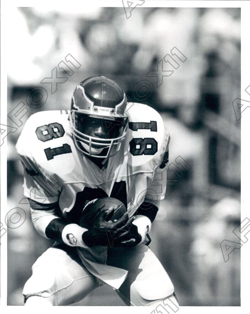 1986 Philadelphia Eagles Football Wide Receiver Kenny Jackson Press Photo
