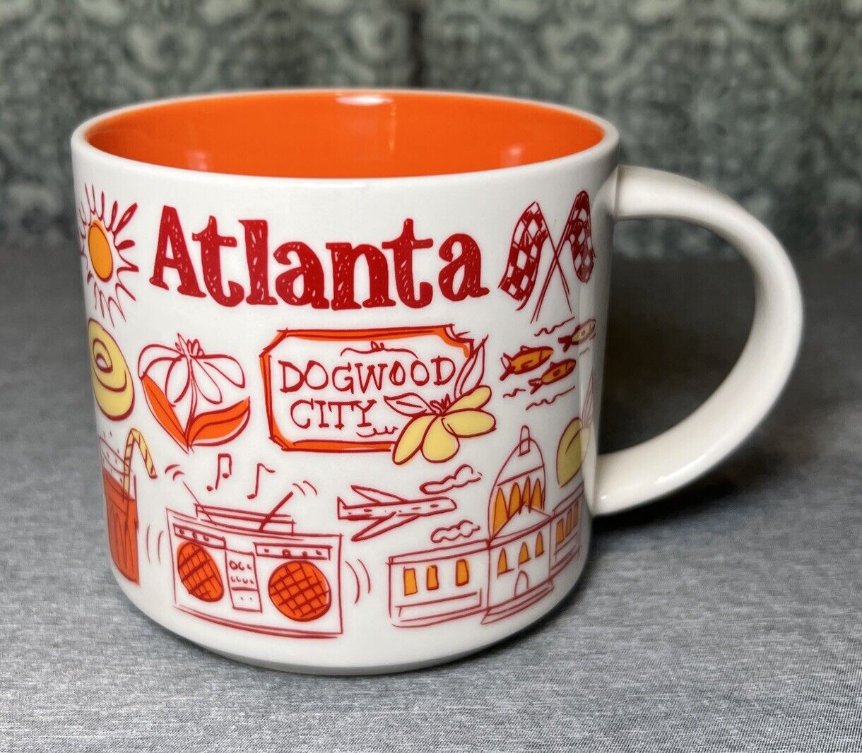 2019 Starbucks Atlanta Georgia Been There Series Across The Globe 14oz Mug