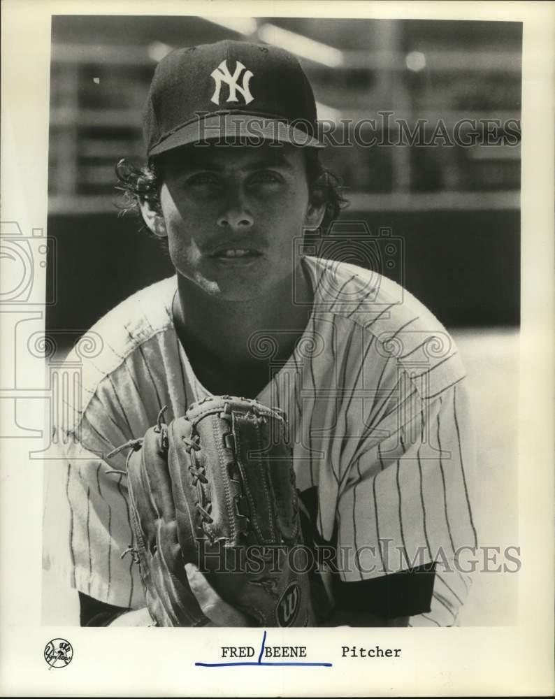 1972 Press Photo Fred Beene, New York Yankees Baseball Pitcher - hps03948