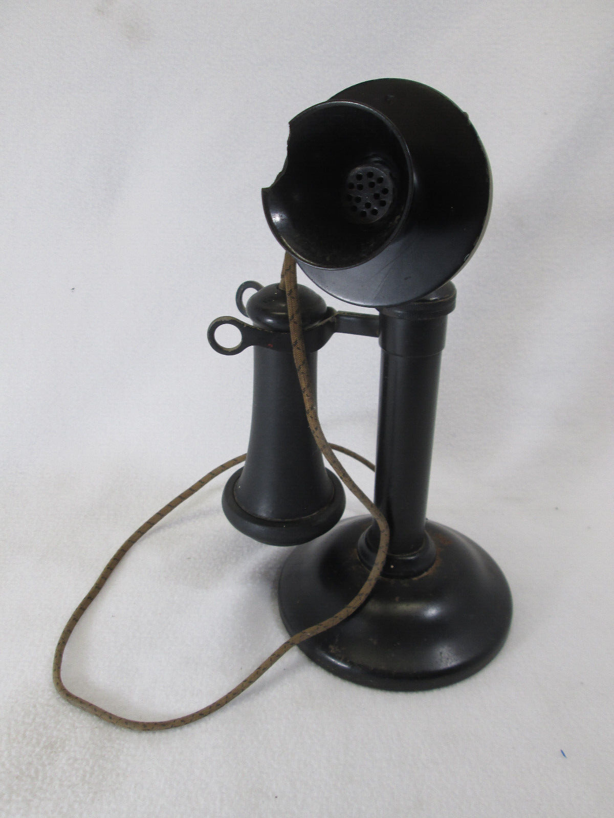 Vintage Stromberg Carlson black candlestick telephone