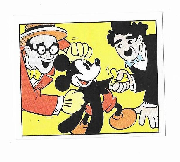 PACK FRESH  Panini Mickey Story #28 Mickey Mouse/Lloyd/Chaplin