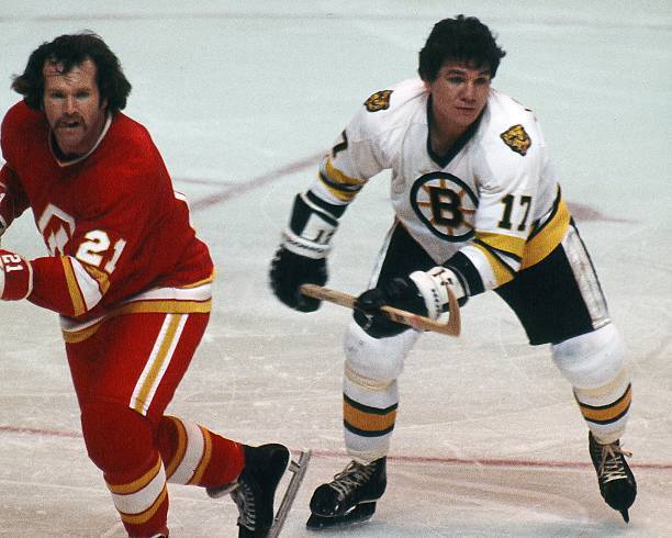 Stan Jonathan Of The Boston Bruins 1970s ICE HOCKEY OLD PHOTO