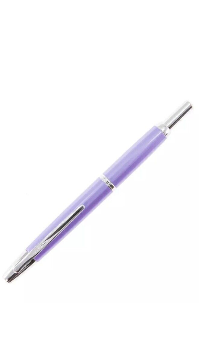 Pilot Vanishing Point Decimo Retractable Fountain Pen, Purple,  Fine (65340)